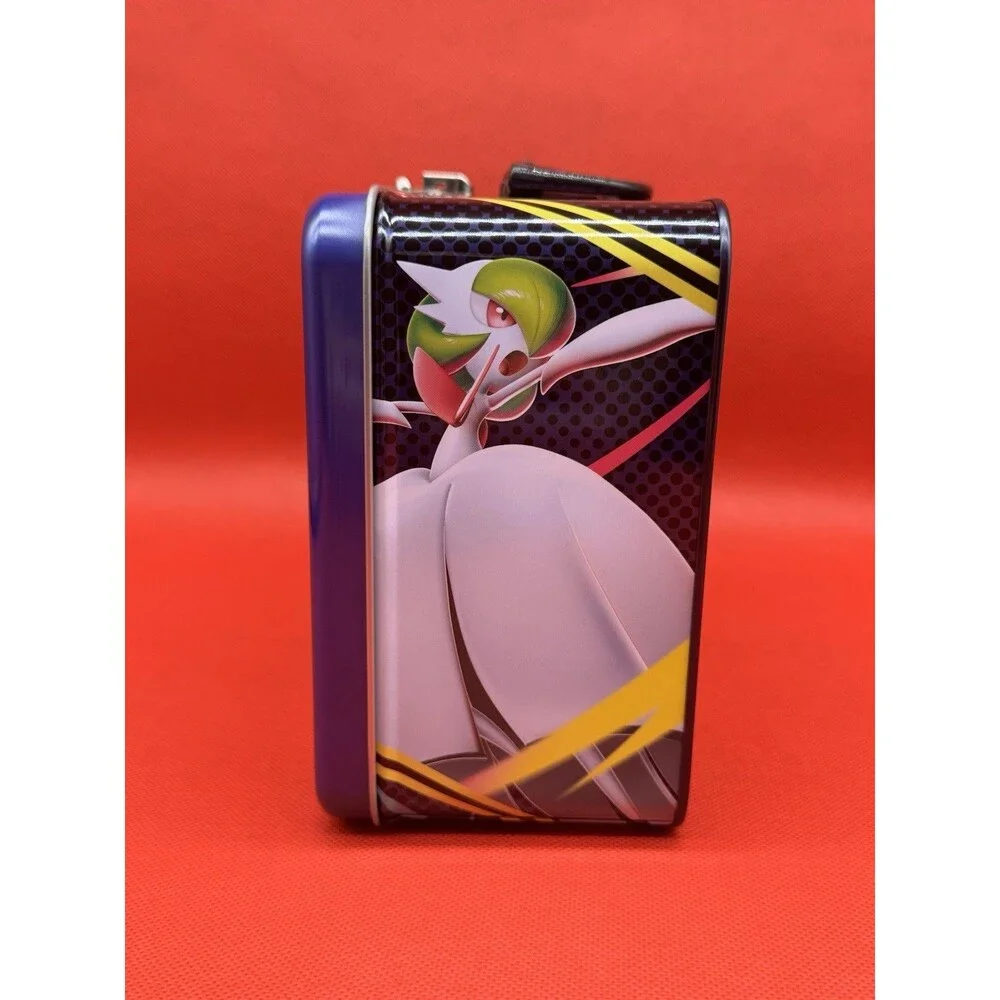 Pokemon TCG 2025 Fall Collector Chest Tin Lunchbox Lucario Gardevoir EMPTY